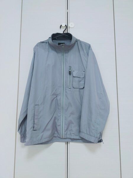 【古着】NICX SIXX|ナイロンジャケット|フード付き|アウトドア(釣り・登山・キャンプ・バーベキュー等)|