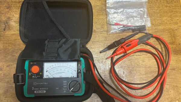 絶縁抵抗計 KYORITSU 共立 KEW3432 125V 250V 500V