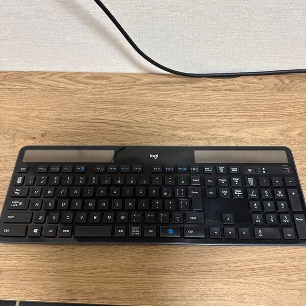 ロジクール ワイヤレスソーラーキーボード K750