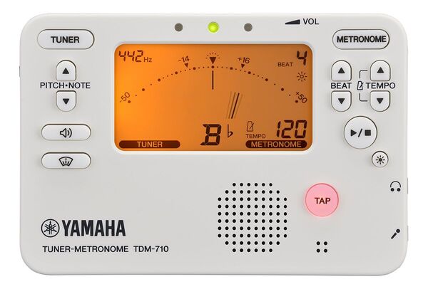 チューナー メトロノーム TDM-710IV アイボリー YAMAHA ヤマハ 吹奏楽 管楽器 弦楽器 ブラスバンド