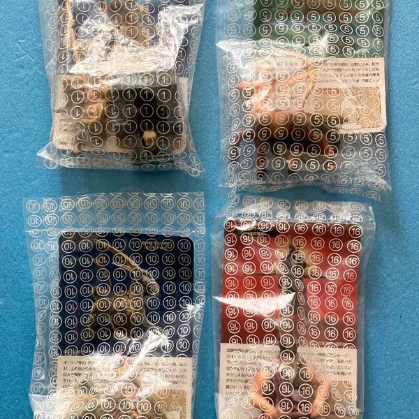 カバヤ食品 世界の神話 彩色 フィギュア 4個 セット ゼウス ケンタウロス キマイラ オーディーン 食玩