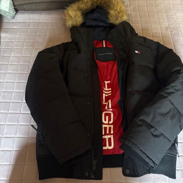 ダウンジャケット L ダウン トミーヒルフィガー アウター VE THE NORTH FACE ノースフェイス