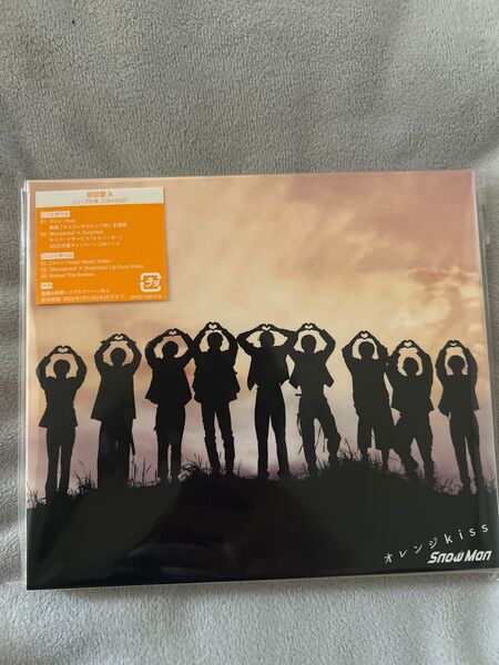 CD+DVD SNOWMAN オレンジKISS 初回盤ABセット2枚