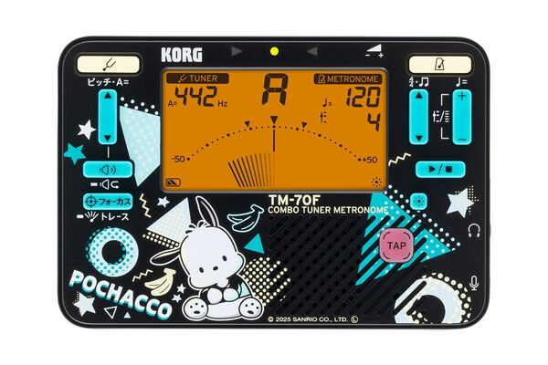 KORG コルグ チューナーメトロノーム TM-70C SPC(ポチャッコ) チューナーマイク付