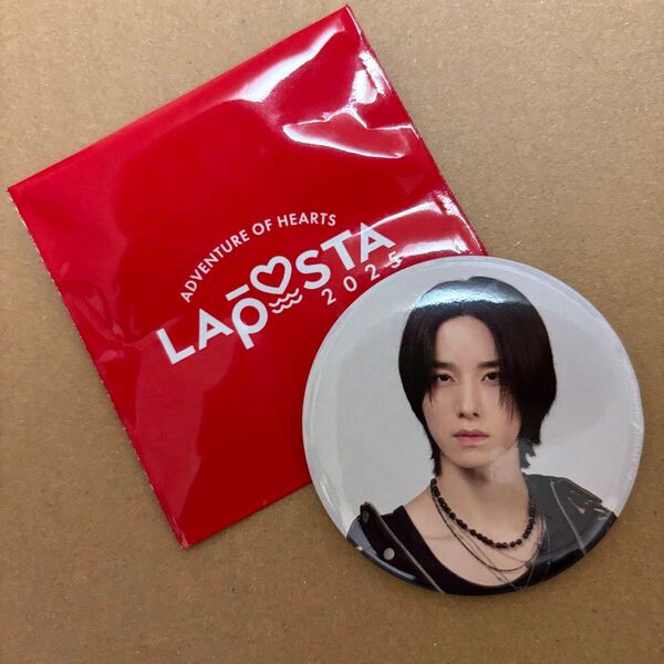 缶バッジ ラポスタ2025 JO1 佐藤景瑚 LAPOSTA