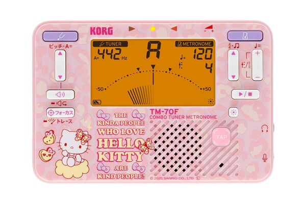 KORG コルグ チューナーメトロノーム TM-70C SKT(ハローキティ) チューナーマイク付