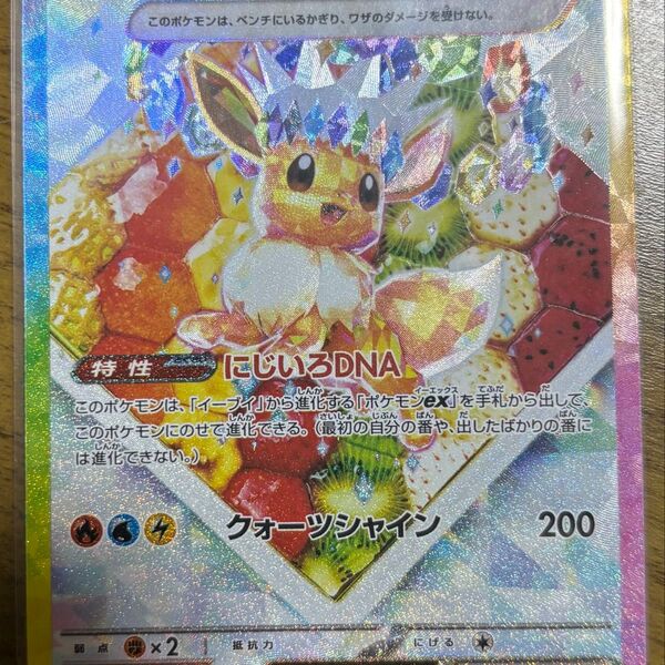 ポケモンカード テラスタルフェス イーブイex SAR ケーキイラスト