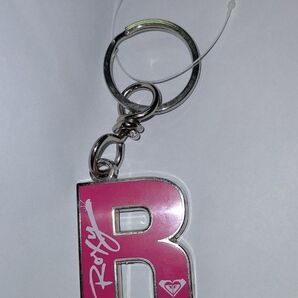 ロキシー ROXY roxy Rキーホルダー ピンク