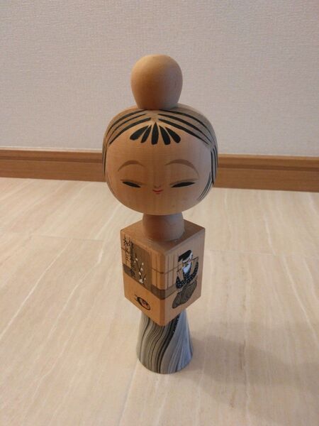こけし 置物 インテリア 民芸品 郷土玩具 昭和レトロ 日本人形 修善寺物語 夜叉王