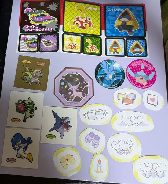 ステッカー シール ポケモンパンシール ポケモン