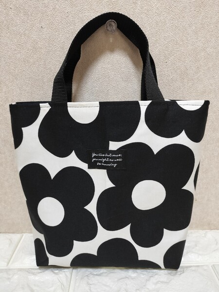 トートバッグ ランチバッグ 花柄 ハンドメイド