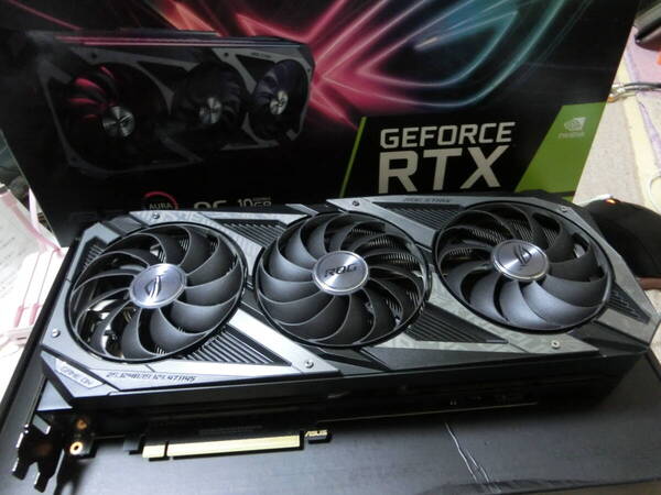 ASUS ROG-STRIX-RTX3080-O10G-V2-GAMING 中古美品 送料無料