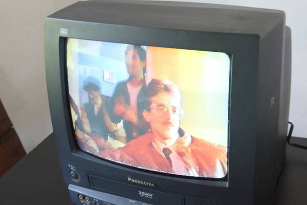 パナソニック ブラウン管テレビ テレビデオ TH-14ZV10 カラーテレビ ビデオデッキ内蔵 VHS panasonic 14型