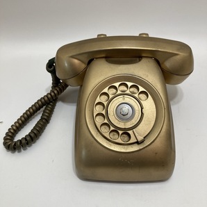 黒電話 富士通株式会社 NTR3102 650‐A2(W) ゴールド ※動作未確認 ★K3118Z