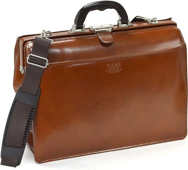【新品】更に値下げの特別価格 牛革 ダレスバッグ 日本製 本革 サドル ビジネスバッグ 22304 A4 メンズ 豊岡製鞄 濃チャ色