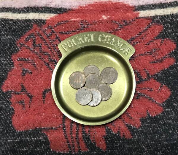 ビンテージ ポケットチェンジトレイ PCKET CHANGE アメリカンビンテージアメリカ雑貨アメリカンアンティーク 検)RRL ポロラルフローレン