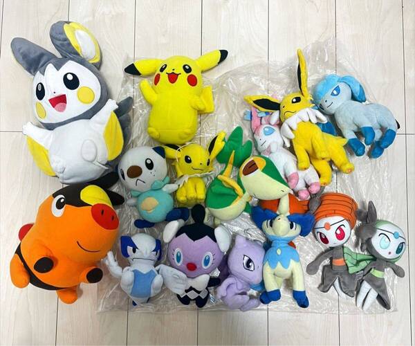 ポケモン ぬいぐるみ セット まとめ売り pokemon ポケドール イーブイコレクション TOMYなど