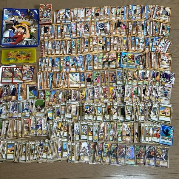ワンピース ONE PICE カードゲーム 旧カード ハイパーカード バトル 400枚以上 キラあり ファイル付き ②