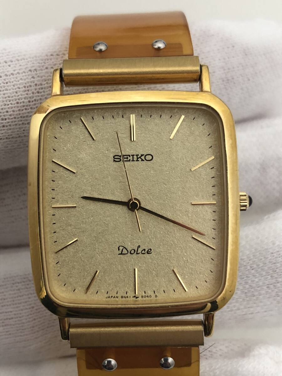 時計 SEIKO Dolce 10kt 8N41-5040 Yahoo!オークション -「8n41-5040」の落札相場・落札価格