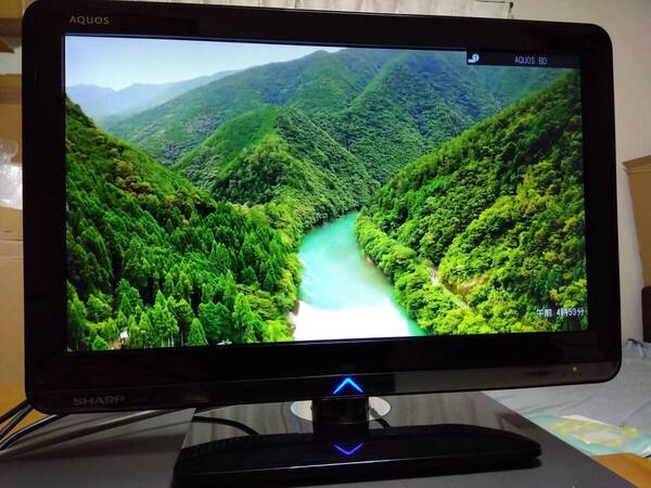 シャープ AQUOS 19型 液晶テレビ LC-19K3 2010年製 BCAS、リモコン、各種ケーブルつき
