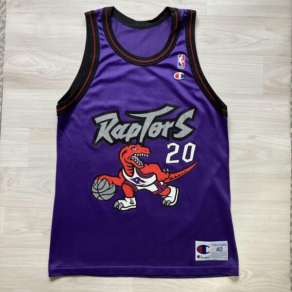 NBA RAPTORS デイモン・スタウダマイアー Champion チャンピオン ヴィンテージ ユニフォーム ジョーダン コービー カリー レブロン