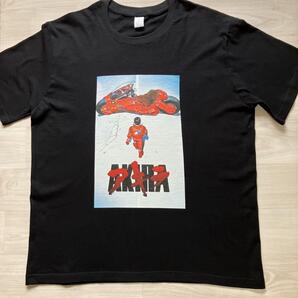 【未使用品】 アキラ AKIRA 金田 カネダ バイク akira Tシャツ ホワイト 美品 L アニメ 綿 COTTON コットン 鉄雄 テツオ L