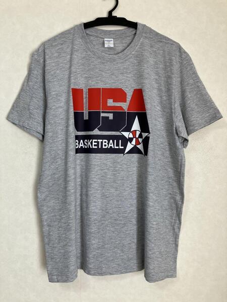 ★未使用品 USA代表 ドリームチーム DREATEAM Tシャツ NBA ユニフォーム アメリカ代表 バスケ ジョーダン カリー レブロン オリンピック L