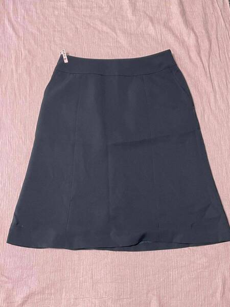 ※Bランク※【中古】SELERY_11号_マーメイドスカート_16261/ネイビー/セロリー/おしゃれオフィスユニフォーム/かわいいOL会社事務服