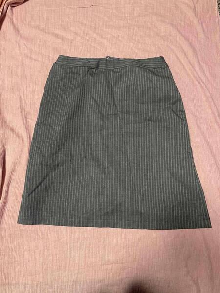 ※Dランク※【中古】SUMPEXIST_11号マーメイドスカート(グレー)GSKL1758/サンペックスイスト/かわいい会社事務服/おしゃれOL制服
