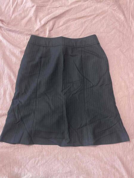 ※Dランク※【中古】BONMAX_11号_スカート(ストライプ)AS2245/Amatir/ボンマックス/かわいいOL制服/おしゃれ会社事務服