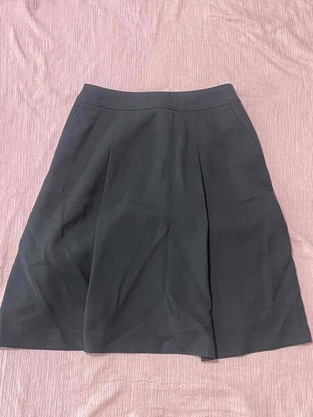 ※Cランク※【中古】FOLK_9号_フレアスカート(ブラック)FS45887-9/フォーク/かわいい会社事務服/おしゃれOL制服