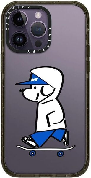 CASETiFY インパクト iPhone 14 Pro Max ケース Skater JOHN -Hello my friend 04