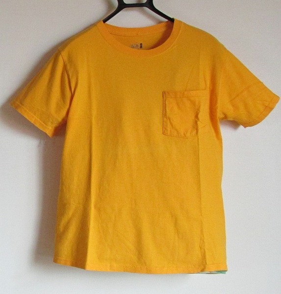 Fruit of the Loom フルーツ・オブ・ザ・ルーム 半袖シャツ 半袖Tシャツ Sサイズ イエロー 黄色