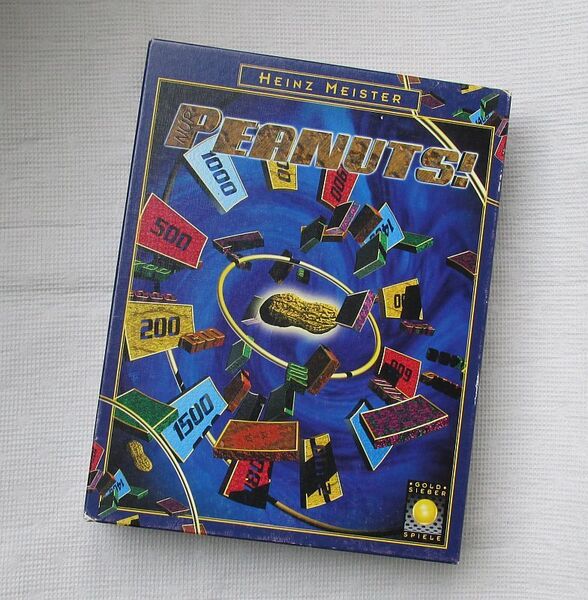 Peanuts! ピーナッツ ピーナツ! NUR PEANUTS ハインツ・マイスター Heinz Meister ボードゲームカードゲーム