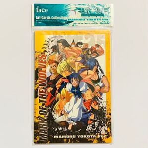 【当時物レア】face 餓狼MOW アートカードコレクション 横田守ver 8枚入り (SNK neogeo ネオジオ GAROU 餓狼伝説 フェイス トレカ KOF 15)