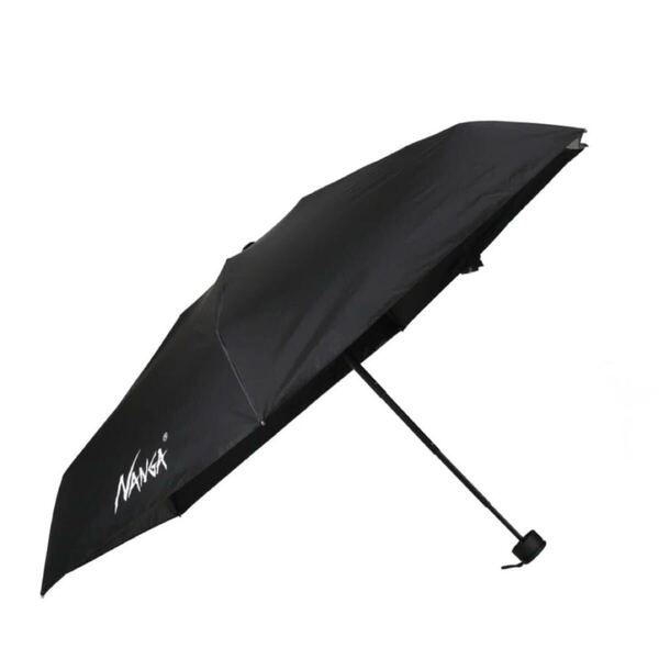 ナンガ コンパクトアンブレラ ブラック NANGA COMPACT UMBRELLA BLK 雨傘 日傘 晴雨兼用 UVカット 折りたたみ傘