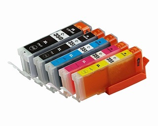 CANON キャノン 互換インクカートリッジ BCI-351XL+350XL 5色パック 大容量