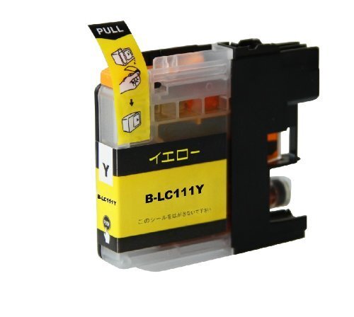 ブラザー Brother 互換インク LC111Y イエロー 単品 送料無料