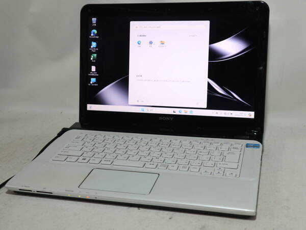 美品 Core i7 ★ クワッドコア ★ VAIO ★ win 11 ≪ 爆速SSD 仕様 ≫メモリ16G/SSD512GB (新品)/Bluetooth/WiFi/WebCam/DVD/office 2019