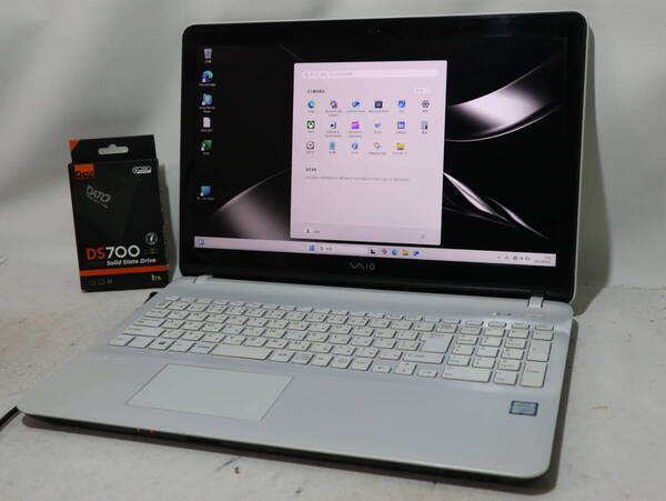 FULL HD ★ Core i7 6700HQ /VAIO S15 /第6世代★win 11 ≪ 爆速仕様 ≫ 新品SSD1TB/メモリ16G/WebCam/WiFi/Blu-ray/Bluetooth/office2021