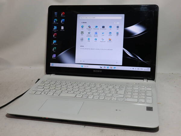 ★VAIO Fit Core i5 ホワイト★ win 11 ≪ 爆速仕様 ≫ SSD512GB/ メモリ8G/WebCam/WiFi/V/Bluetooth/Blu-ray/office2024