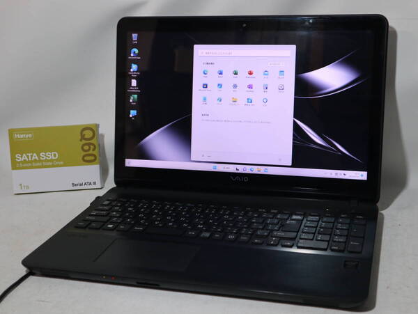 FULL HD ★ VAIO Fit Core i5 ★タッチパネル★ 最新 win 11 ≪ 爆速大容量仕様 ≫メモリ16G /SSD1TB(新品)/WebCam/ WiFi/DVD/office2019