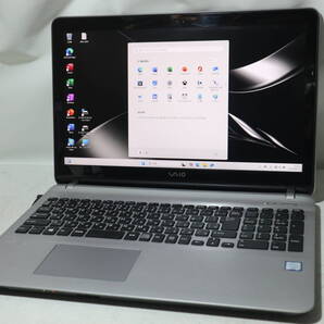 FULL HD ★ Core i7 6700HQ /VAIO S15第6世代★win 11 ≪ 爆速仕様 ≫ SSD128GB+SSHD1TB/メモリ16G/Cam/WiFi/Blu-ray/Bluetooth/office2024