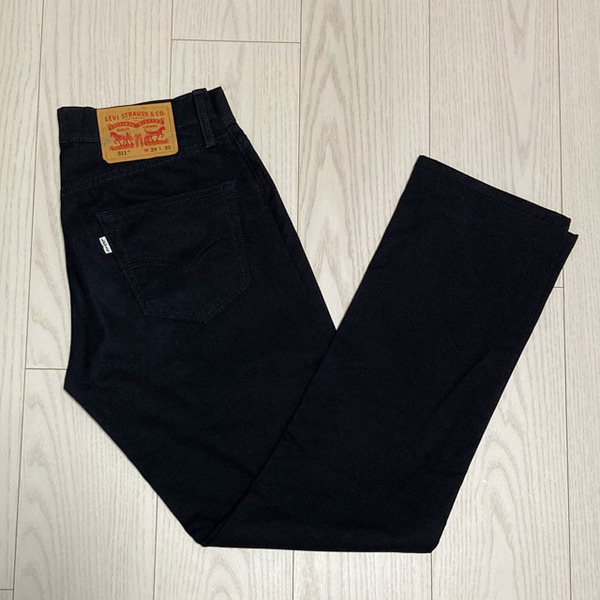 Levi's ブラックデニム ジーンズ ☆511・W29・L32・極美品