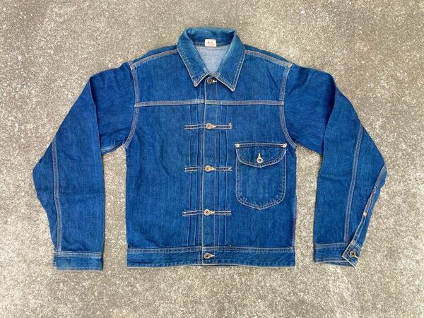 90’s リーカウボーイジャケット復刻版 エドウイン製1101 サイズ36 トリコロールタグ Lee cowboy jacket 90年代 レプリカ