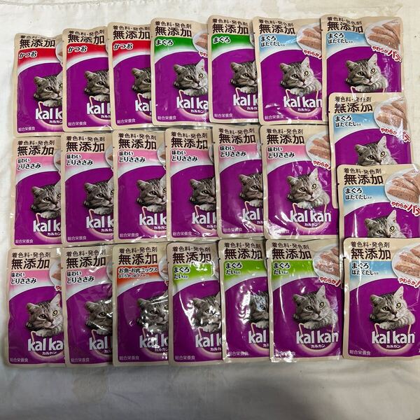 2026年4月〜 送料無料 カルカン 無添加やわらかパテ 70g×22袋 ウェットフード パウチ 成猫用 総合栄養食 まぐろ かつお