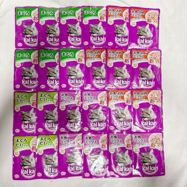 送料無料 ゼリー仕立て カルカンパウチ 成猫用総合栄養食ウェットフード 70g 24袋