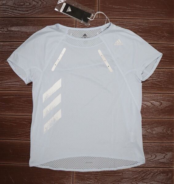 2枚セット 処分価格 新品 定価5489円 Sサイズ adidas アディダス adizero HEAT.RDY レディース 半袖Tシャツ スポーツウエア