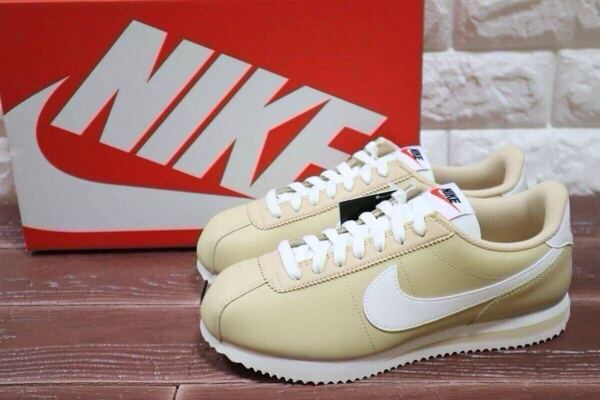 新品 23㎝ ナイキ NIKE W CORTEZ ウィメンズ コルテッツ レディース スニーカー SESAME SAIL WHITE DN1791-200