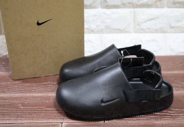 新品 定価8580円 25㎝ NIKE WMNS CALM MULE ナイキ ウィメンズ カーム ミュール ブラック サンダル レディース 黒